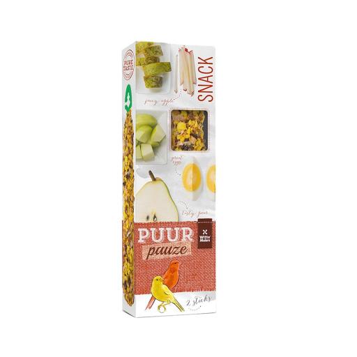 [654885] Witte Molen Puur Pauze Canary Sticks Apple & PearWeight: 60g