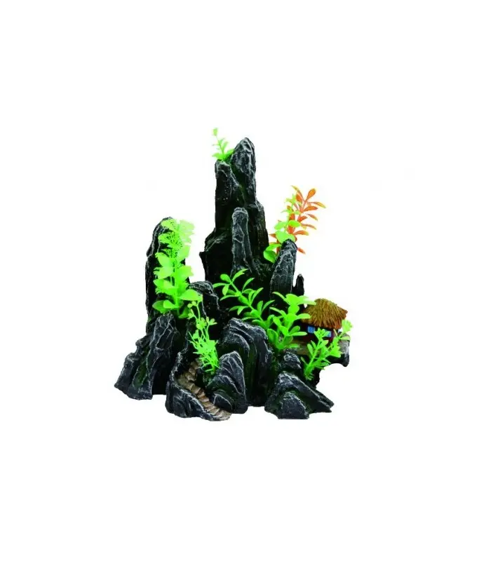 [YM-08030] Yusee Aquarium Decoration - Artificial Plant - YM-08030Dimension: 20 x 3 x 22cm