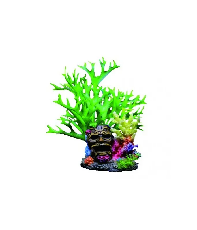 Yusee Aquarium Decoration - Artificial Plant - YS-18246 Dimension: 12 x 8 x 17.5cm