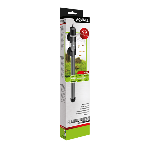 [AQ121246] Aquael Glass Platinium Submersible Aquarium Heater - 150W