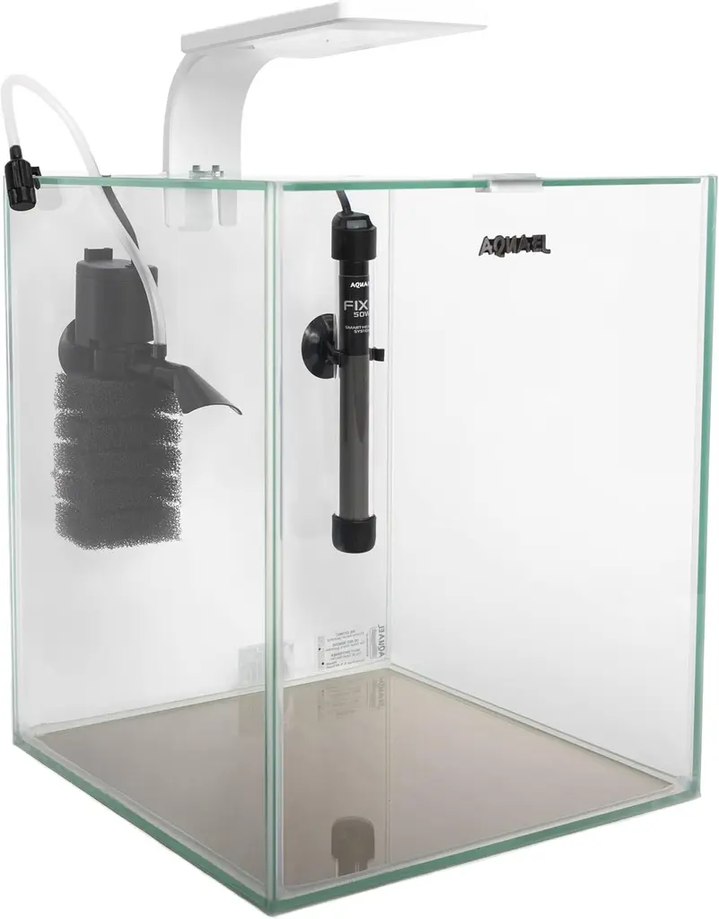 [AQ123263] Aquael Shrimp Set Smart White Day & Night Nano Aquarium - 20L
