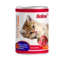 Bioline Canned Cat Food 375g - Chicken & Vegetables for Vitality