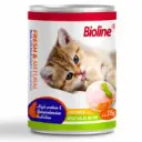 Bioline Canned Cat Food Chicken & Vegetables For Vitality Wet Cat Food Can 375g