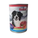 Bioline Beef & Vegetables Canned Dog Food Can 375g, High-Protein for Vitality & Digestion