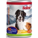 Bioline Canned Dog Food, 375g, Flavor Chicken Head, High-Protein for Vitality & Digestion