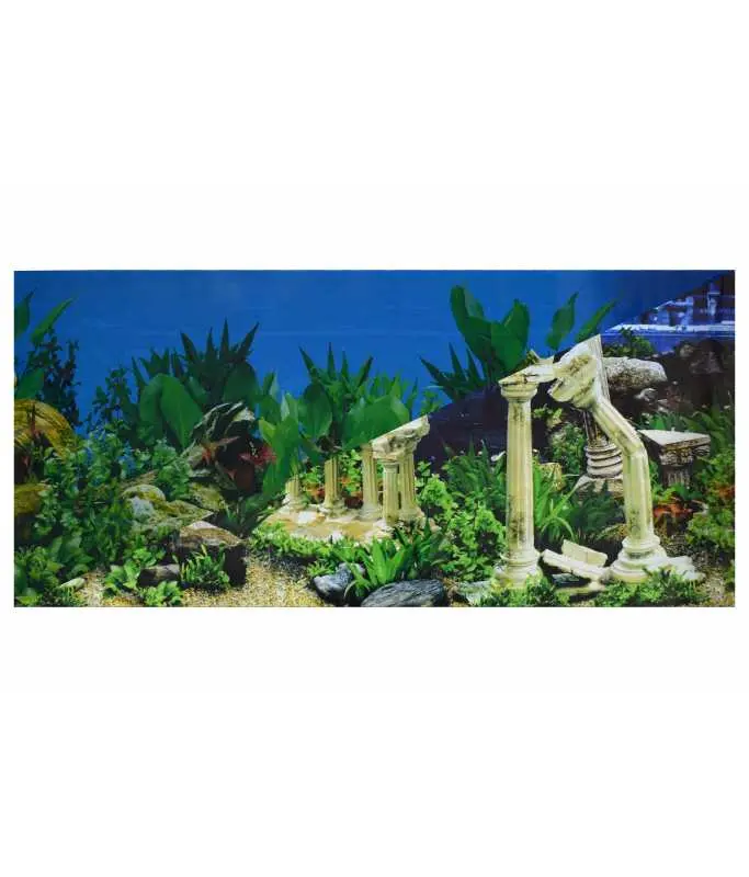 [BYJ67-J69-60CM] Boyu Decorative Double-Sided Aquarium Background Paper - 60cm