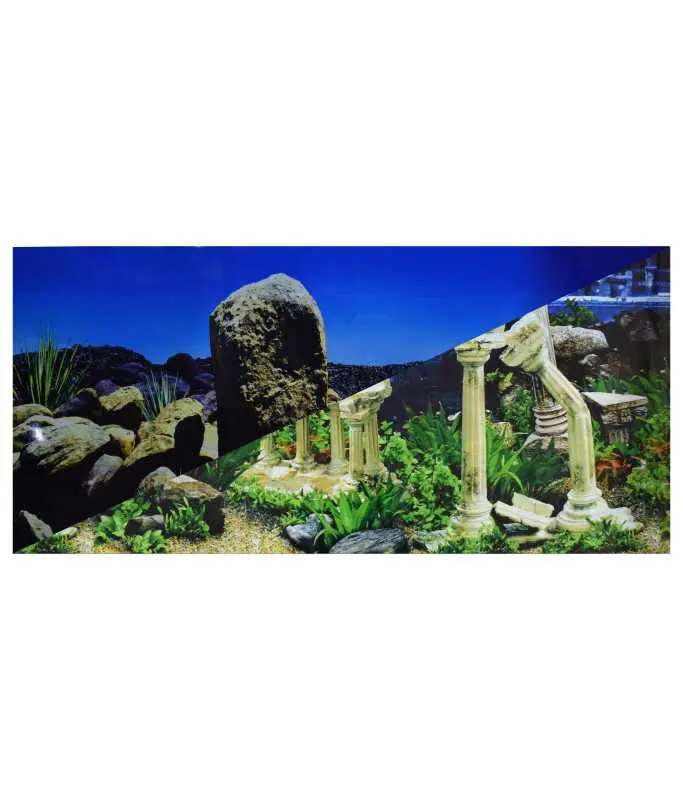 [BYJ66-J69-60CM] Boyu Decorative Double-Sided Aquarium Background Paper - 60cm