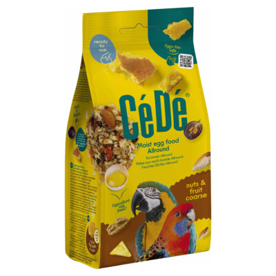 CeDe Moist Allround Nuts & Fruit Egg Food Bird Supplement - 200g