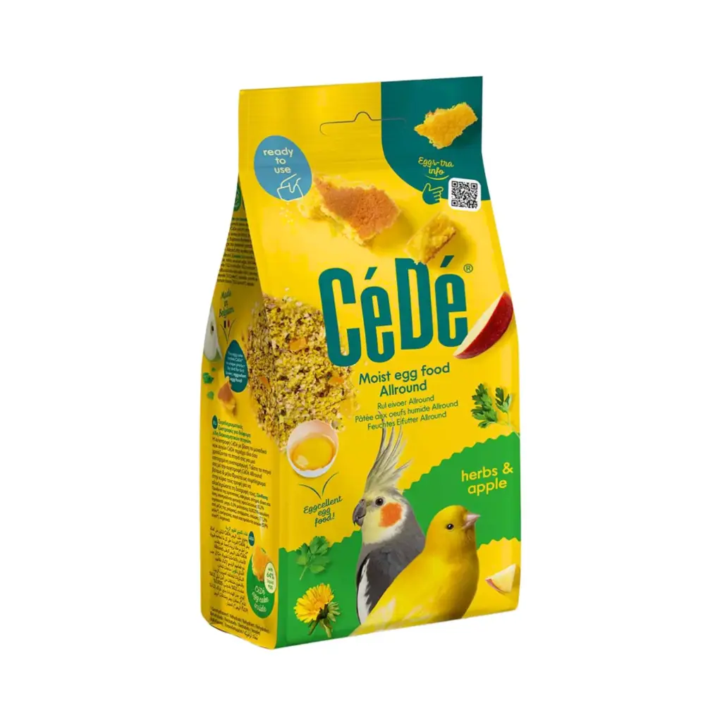 [CD152.00.07] CeDe Egg Food Moist Allround Herbs & Apple Bird Supplement - 200g