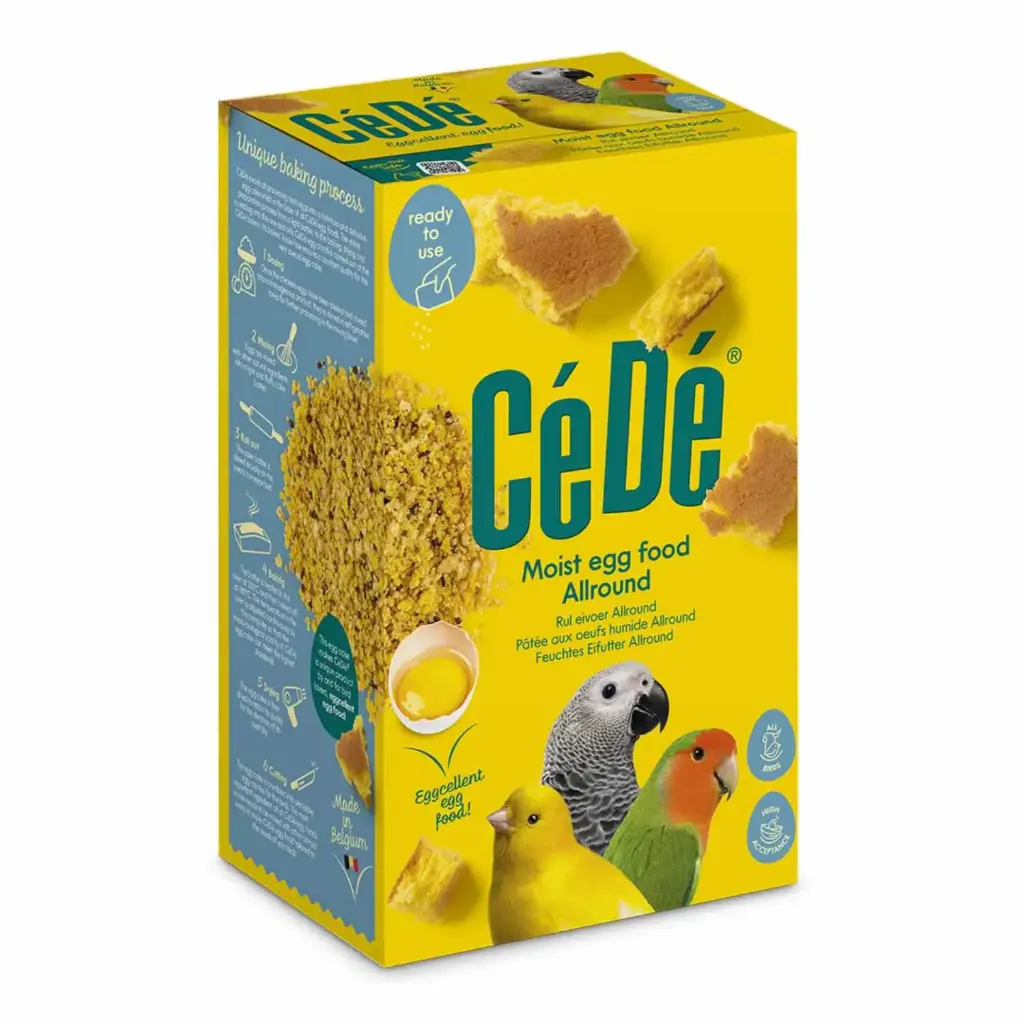 CeDe Egg Food Moist Allround Supplement for Birds - 1kg