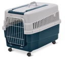 Imac KIM 60-Pet Carriers for Dogs and Cats, 60x40x45cm[Color - Blue/Grey]