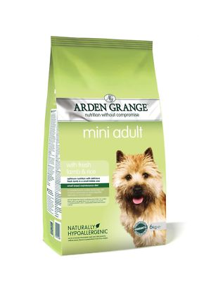 [101231-1] Arden Grange Mini Adult Fresh Lamb & Rice Dry Dog Food - 2kg