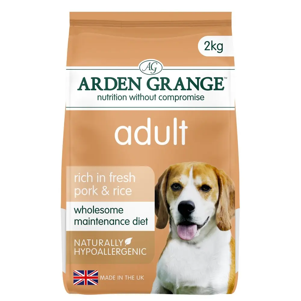 Arden Grange Fresh Salmon & Rice Adult Dry Dog Food - 2KG