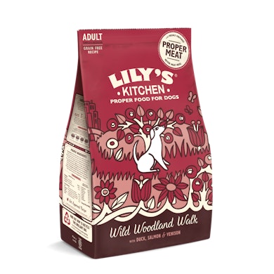 Lily Lily's Kitchen - Wild Woodland Walk Adult Dry Dog Food with Duck, Salmon & Venison - 2.5kg (Dog) – 5kg