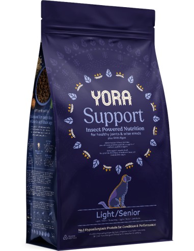 Yora Pet Foods Insect Protein Light Senior Dry Dog Food 1.5KG