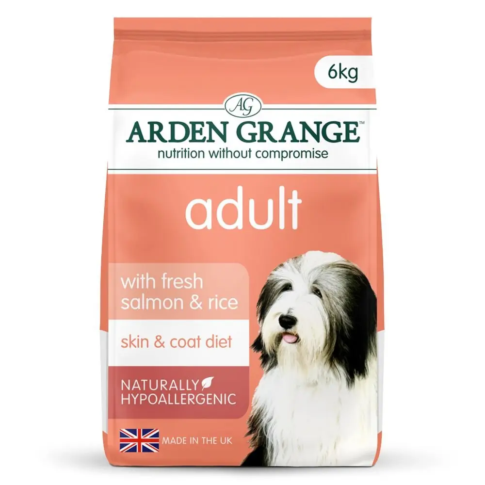 Arden Grange Fresh Salmon & Rice Adult Dry Dog Food -
