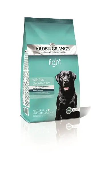[101234-1] Arden Grange Light Chicken & Rice Adult Dry Dog Food - 2kg