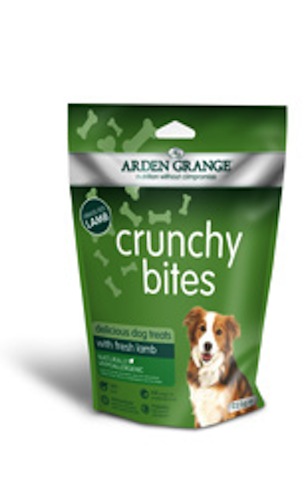 [101248-1] Arden Grange Crunchy Bites Lamb Dog Treats - 225g