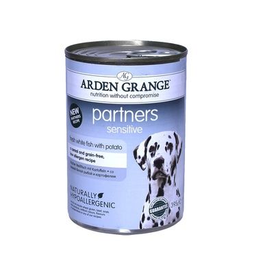 Arden Grange Partners Sensitive Wet Dog Food - 395g
