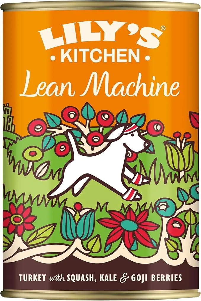 [102378-1] Lily's Kitchen Lean Machine Turkey Wet Food Can 400g