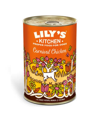 [102855-1] Lily's Kitchen Carnival Chicken Wet Food Can 400g – 400g