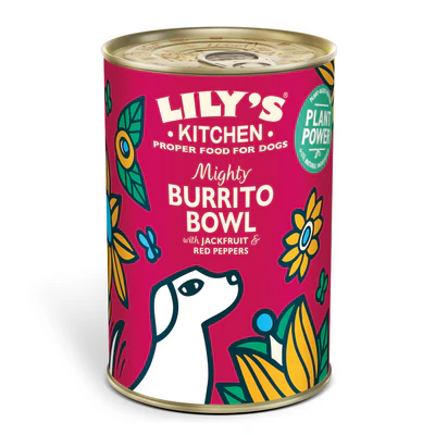 [102803-1] Lily's Kitchen Mighty Burrito Bowl Adult Wet Dog Food (400g)