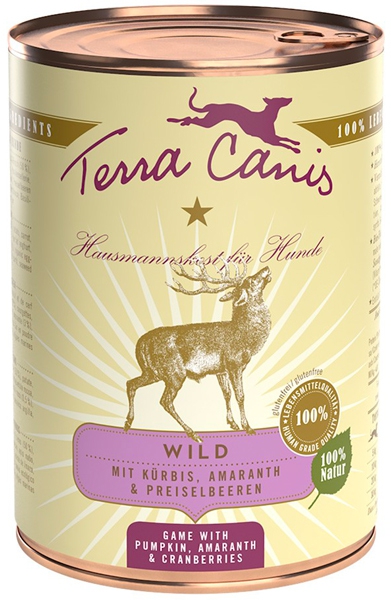 Terra Canis Classic Game Wet Food Can 400G