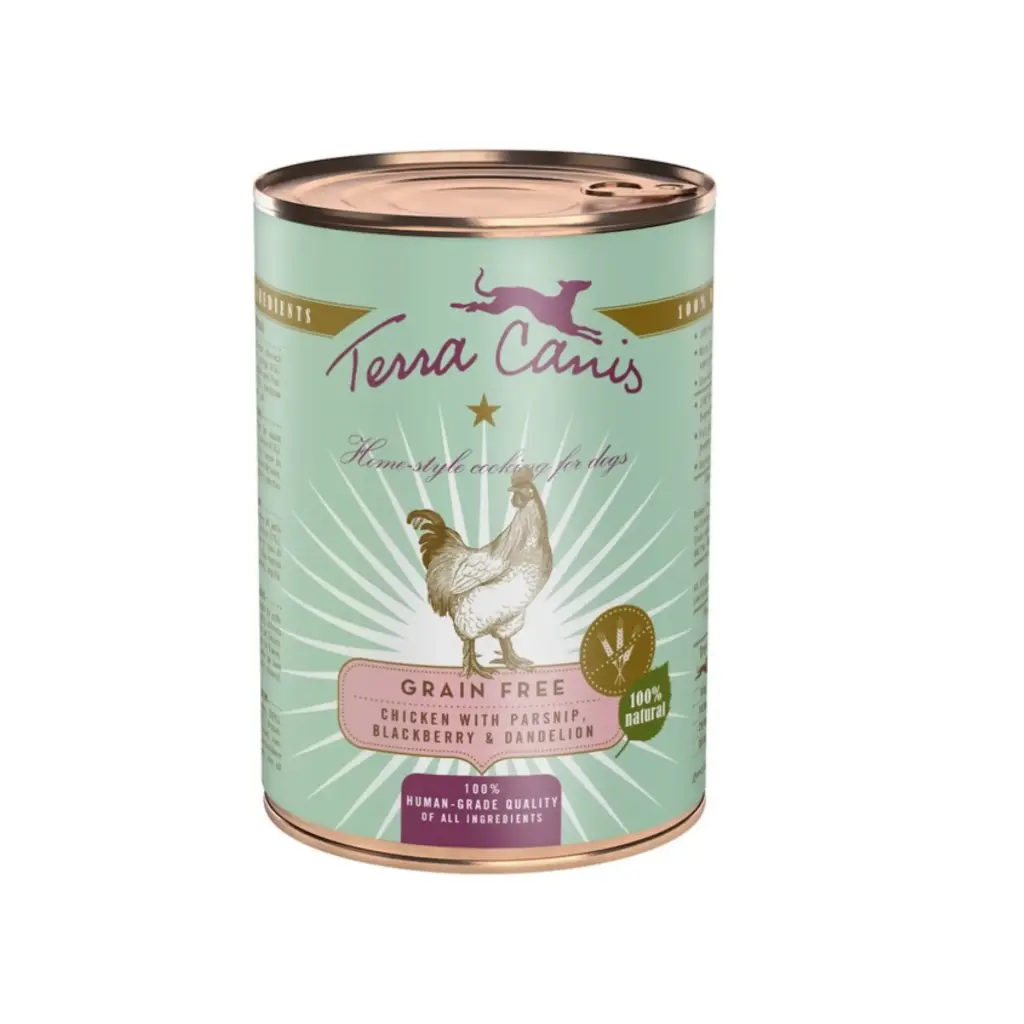 Terra Canis Grain Free Chicken Dog Wet Food - 400G