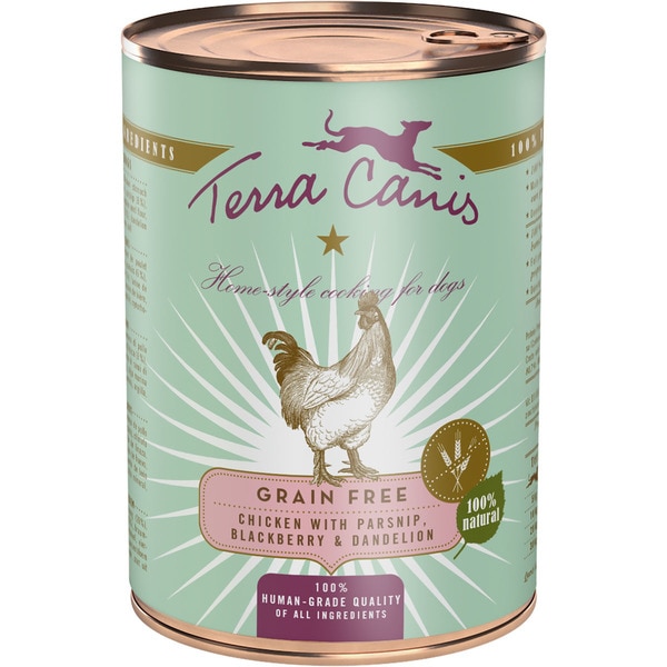 Terra Canis Grain Free Chicken Dog Wet Food - 400G