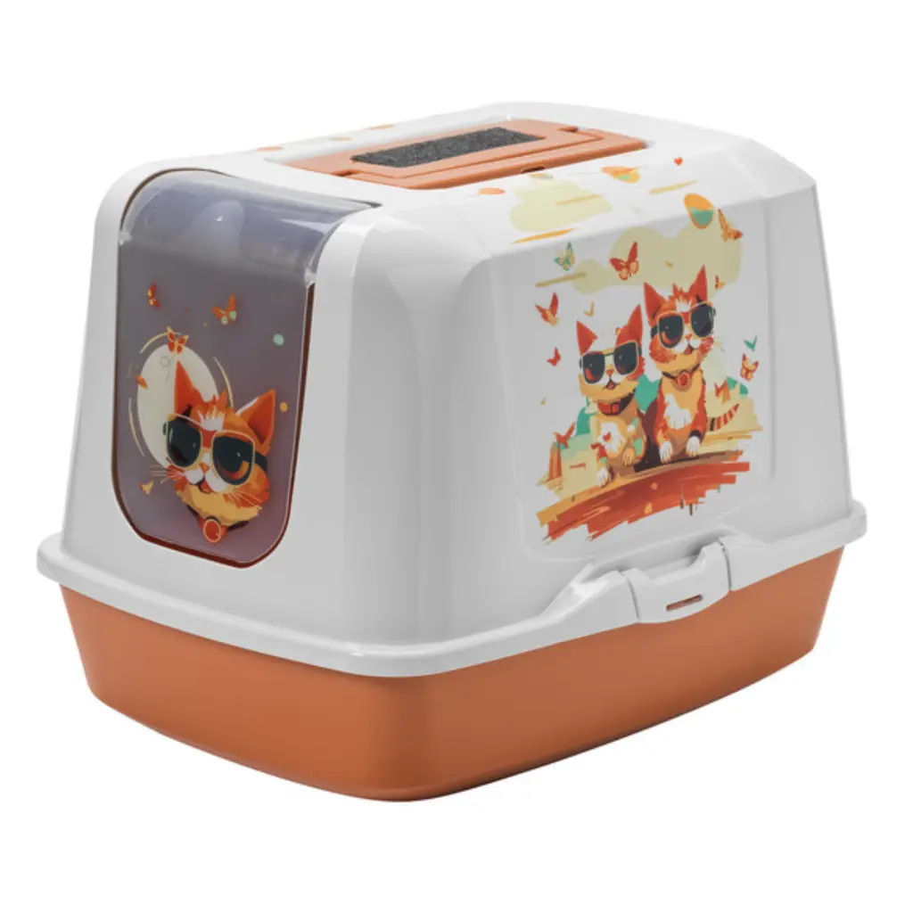 [MOD-BJ61-0439-IL41] Moderna Trendy Cat Jumbo Indy&Louise L 57.7 x W 44.5 x H 42.4 cm