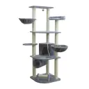  Catry Grand Cat Tower with Scratcher - Multi-Level Play & Relax (55x55x171cm)