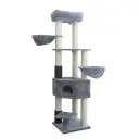 Catry Majestic Cat Tower with Scratcher - Ultimate Multi-Level Play & Rest (200cm Height)
