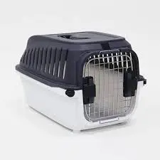Dayang Model 087 Pet Carrier - Secure & Ventilated Travel Crate 55x35x32.5cm(Assorted color 1pc)