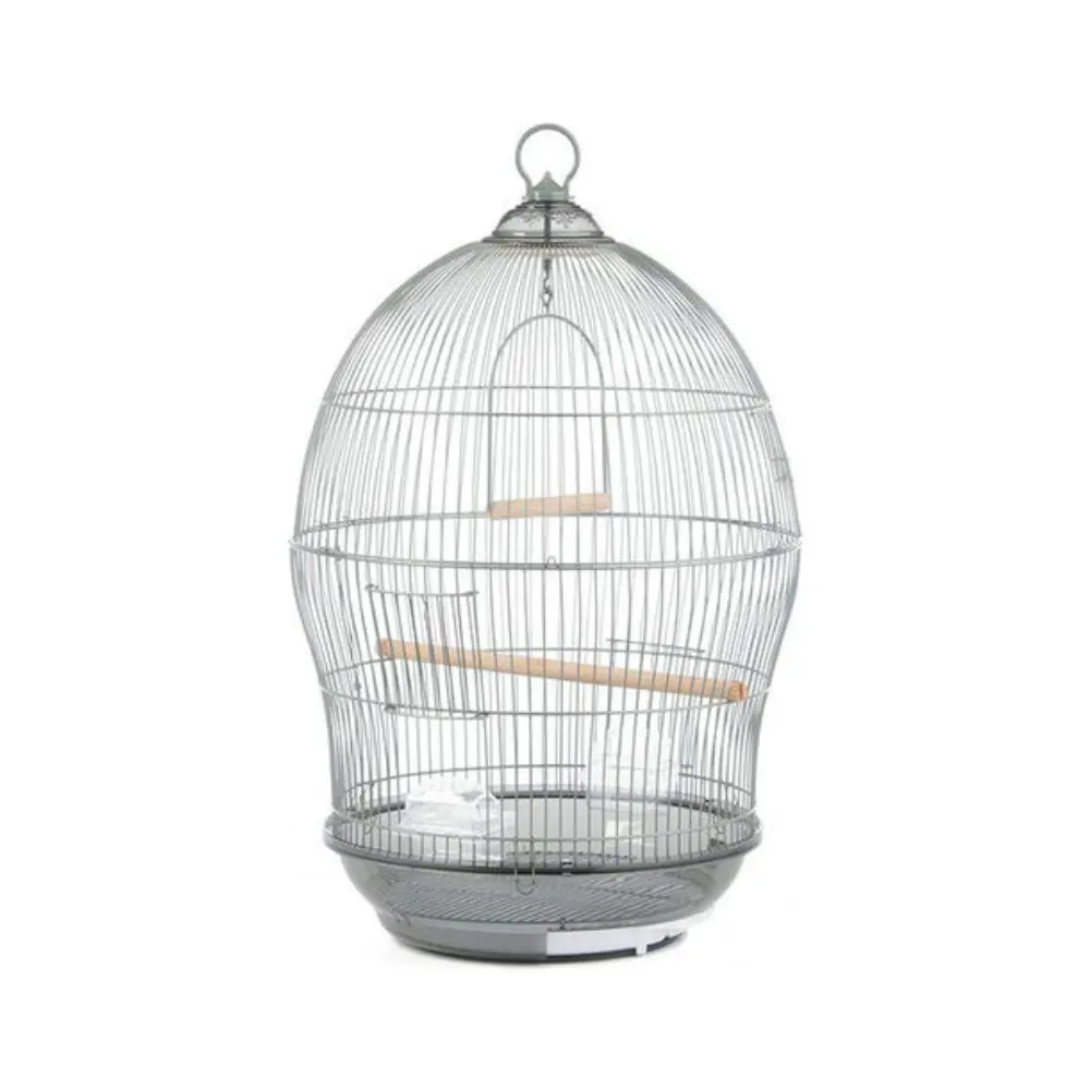 Dayang Bird Cage Model 370 - Spacious Silver Habitat (48.5x48.5x76cm)