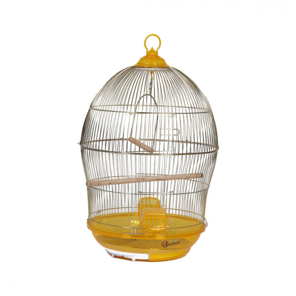 Dayang Bird Cage Model 370 - Elegant Gold Habitat (48.5x48.5x76cm)