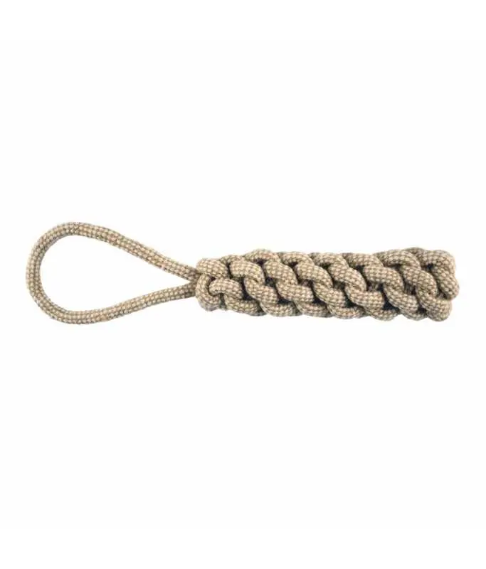 [ICN130] Imac Sausage Natural Rope Dental Dog Toy, 24cm
