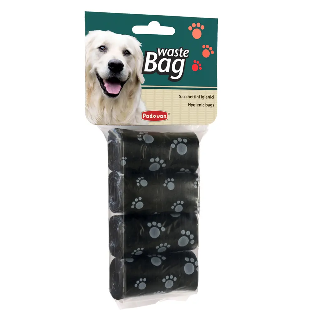  Padovan Waste Bag Black-4-Roll