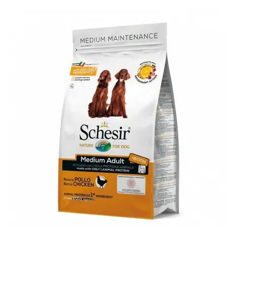 Schesir  Medium Adult Maintenance with ChickenWeight: 12kg