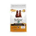 Schesir Medium Adult Maintenance Dry Dog Food with Chicken (3kg) - Natural & Complete