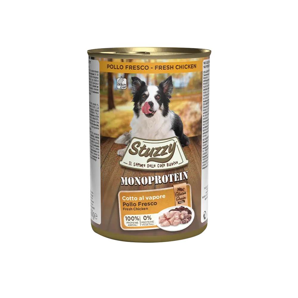 [8005852180018] Stuzzy Dog Can Monoprotein-Fresh Chicken 400g