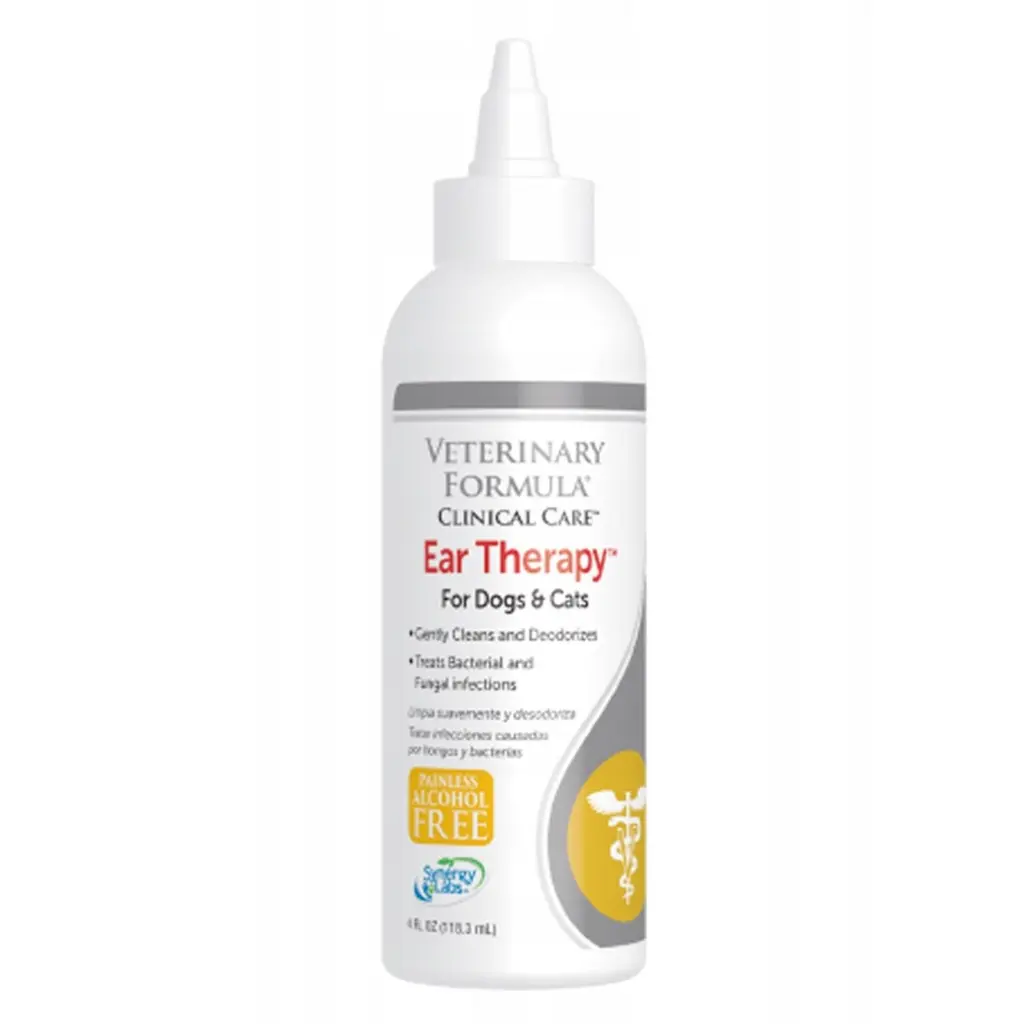 Synergy Lab Ear Therapy for Dogs & Cats (118ml) - Gentle Cleanser & Soother