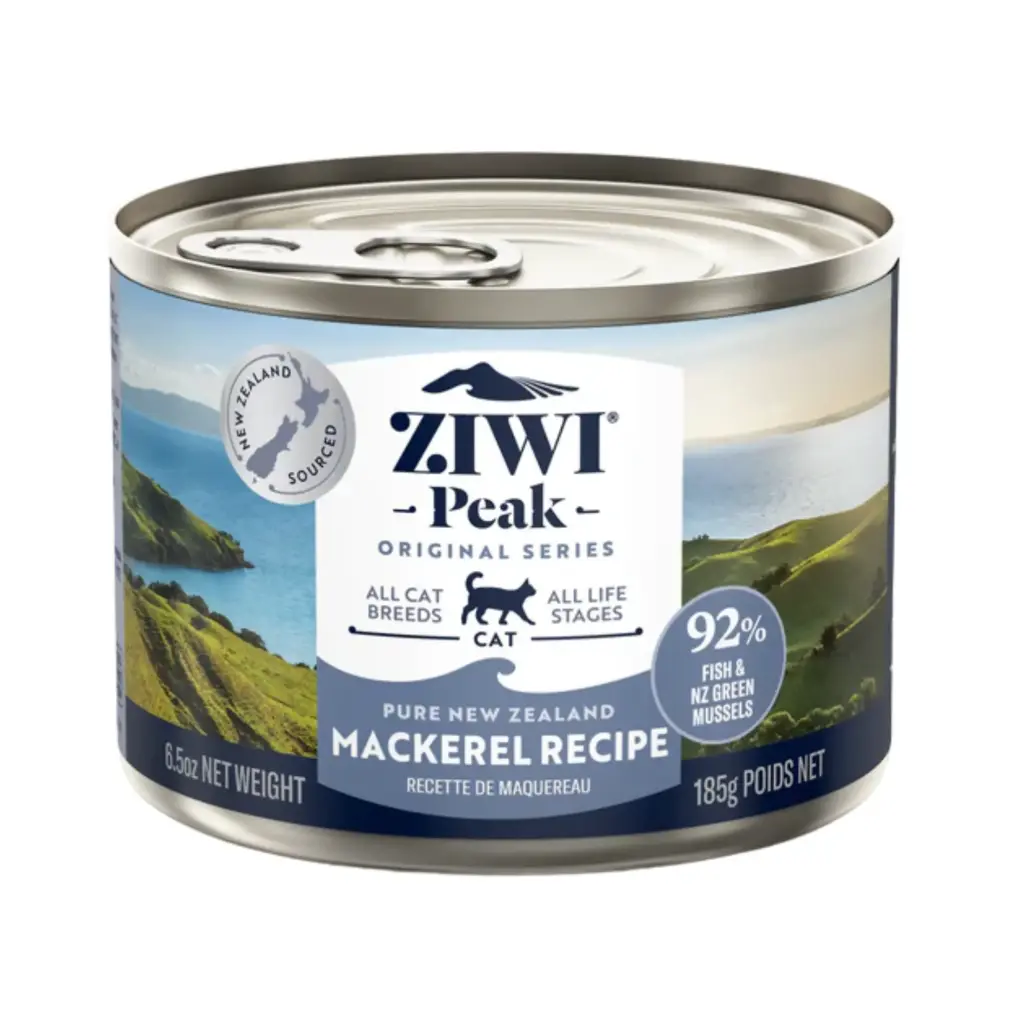 ZIWI Peak Mackerel Recipe Wet Cat Food 185g