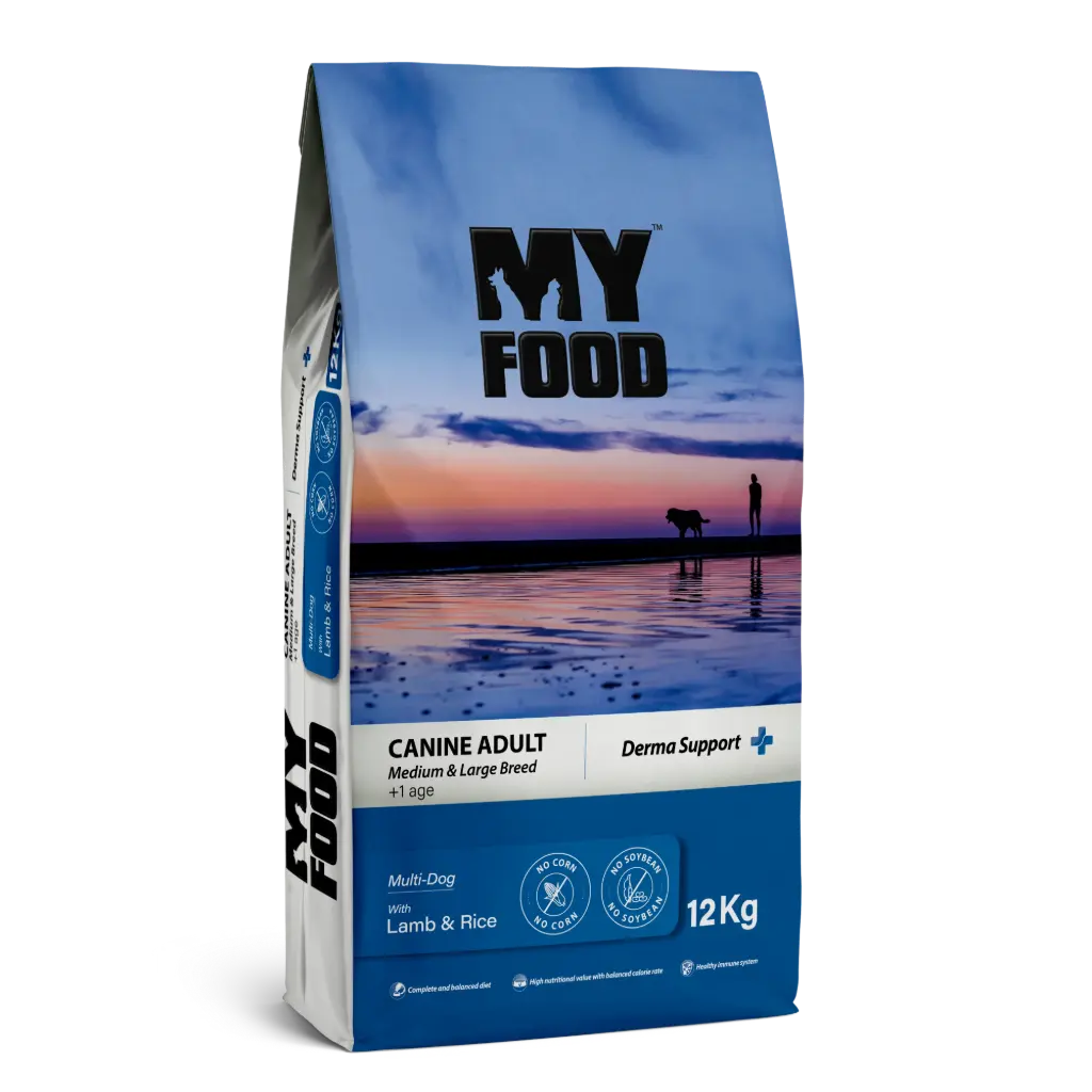 [5633] MyFood Adult Medium & Large Breed Salmon, Derma Support, No Corn & No Soy 2.5Kg