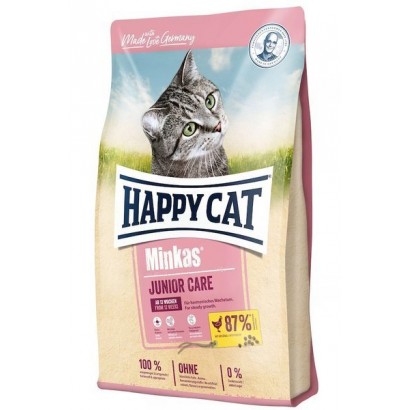 [4001967108156] Happy Happy Cat Minkas Junior Care Junior Care Dry Cat Food  10kg (Cat) – 10kg