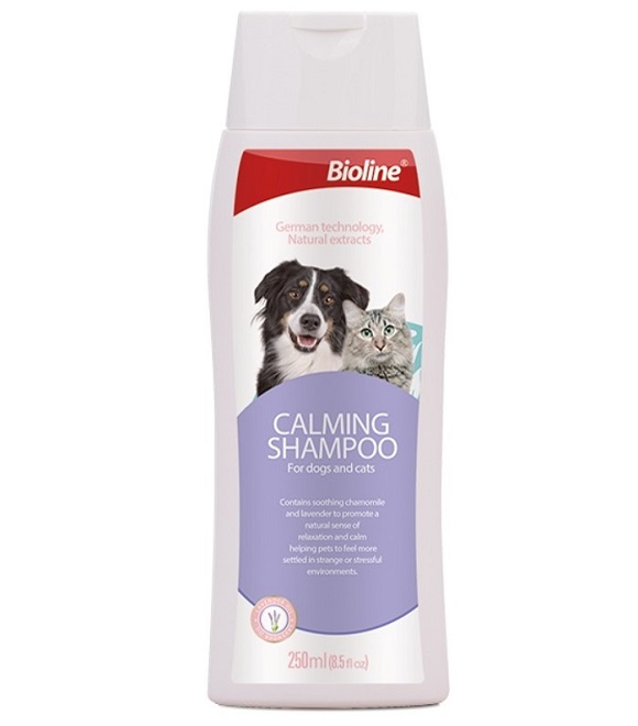 [6970117124095] Bioline Calming Chamomile & Lavender Stress Relief Shampoo - 250ml