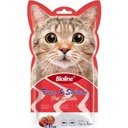 Bioline Cat Treats, 5x15g, Tuna & Salmon Flavor, Premium Quality & Nutritious, Delicious Snack
