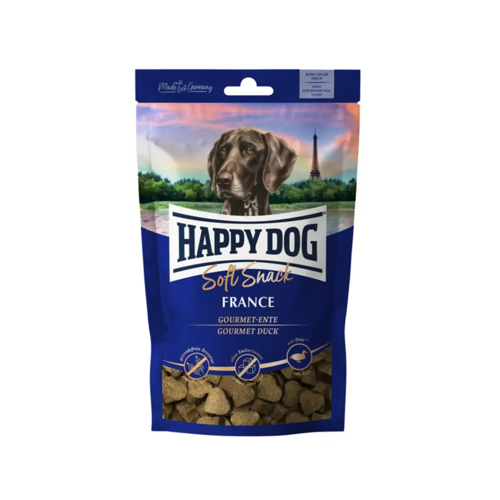 [60686] Happy Dog Soft Snack France Treat Pouch 100 G
