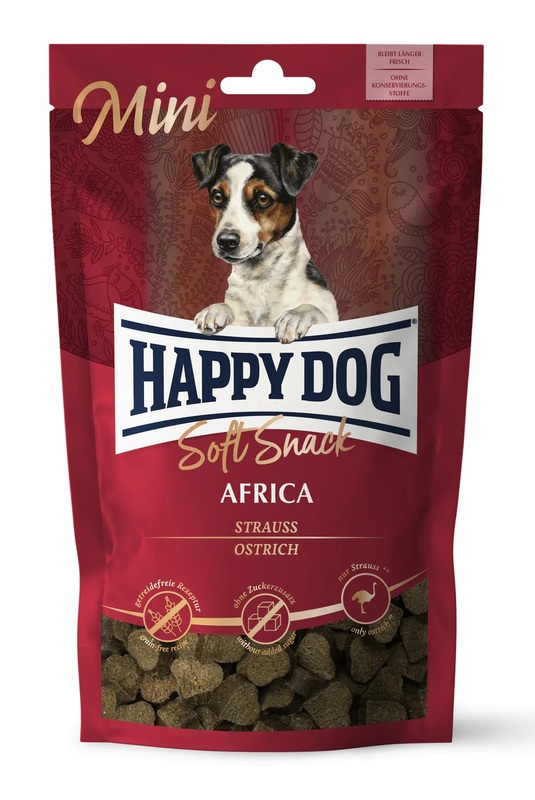 Happy Dog Soft Snack Mini Africa Treat Pouch 100 G