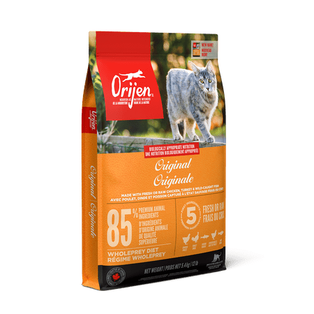 [103123-1] Orijen Orijen Dry Food Cat And Kitten Dry Cat Food  1.8kg (Cat) – 8kg