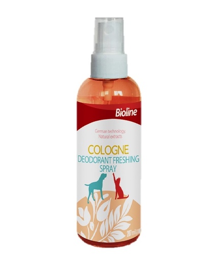 [6970117121384] Bioline Enercounter Fragrance Deodorizing Spray for Dogs & Cats - 207ml